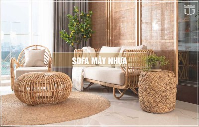 Bộ sofa nhựa giả mây VTG-080