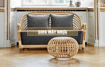 Bộ sofa nhựa giả mây VTG-085