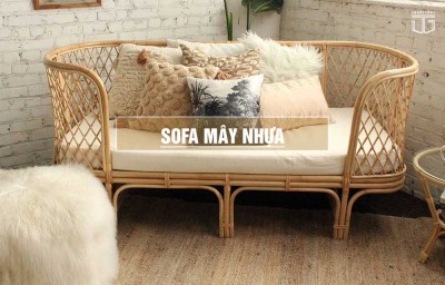 Bộ sofa nhựa giả mây VTG-088