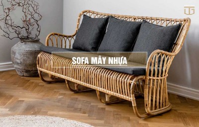 Bộ sofa nhựa giả mây VTG-089