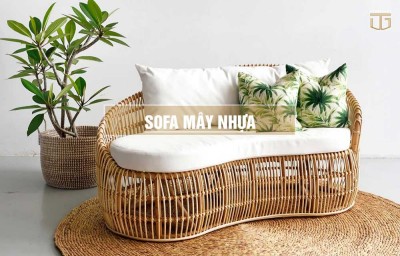 Bộ sofa nhựa giả mây VTG-094