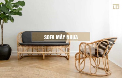 Bộ sofa nhựa giả mây VTG-096